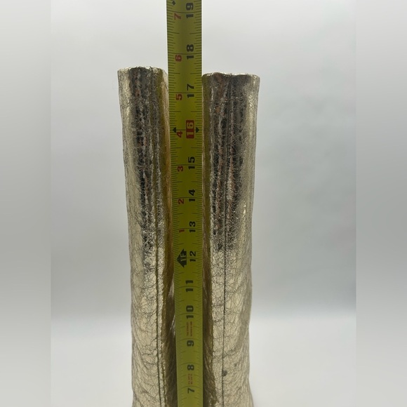 Worthington Gold Metallic Knee High Boots | Size 9.5M | Vegan | New With Box - Picture 9 of 16